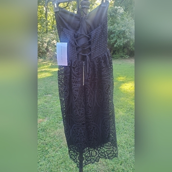 Bundle Only: Just Me Lace And Lined Open corset Women party Cocktail Dress. Sz.M - Picture 12 of 13